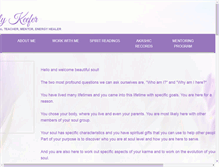 Tablet Screenshot of hollykeefer.com